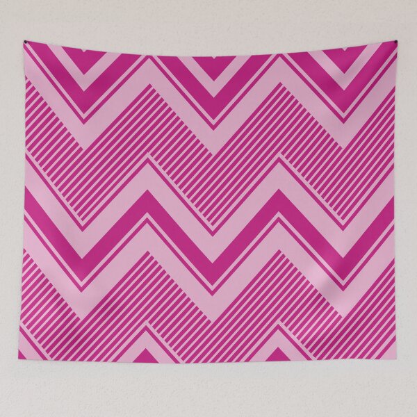 Item preview, Hot pink zig zag pattern designed and sold by BLMcreations.