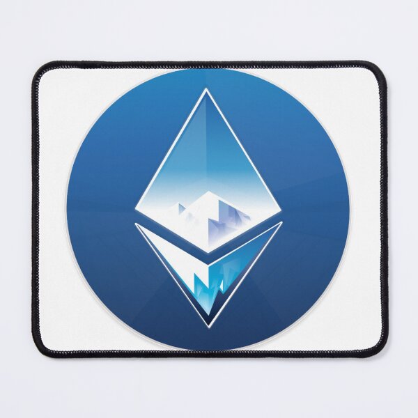Item preview, Iced Ethereum Crypto Design designed and sold by Funny-Tees4U.