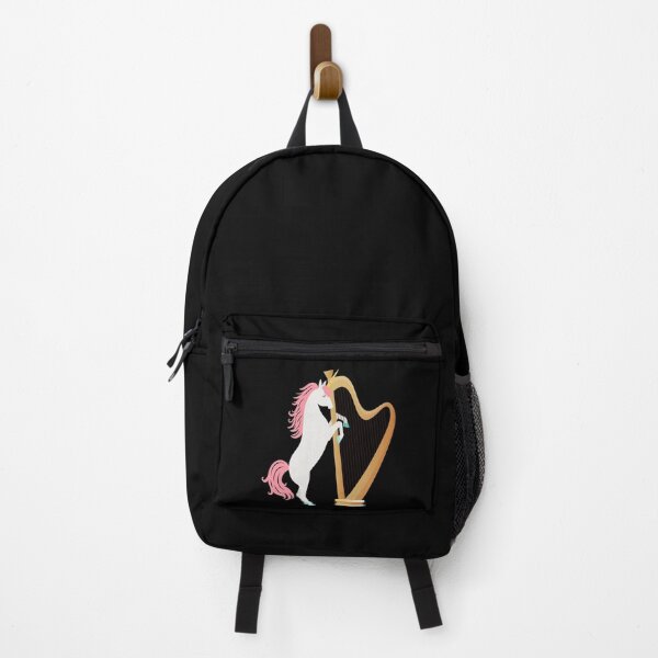 Item preview, Harp With Unicorn Music Instrument designed and sold by MooonTees.