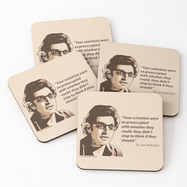 Item preview, Dr. Ian Malcolm Graphic designed and sold by Luhmdesign.