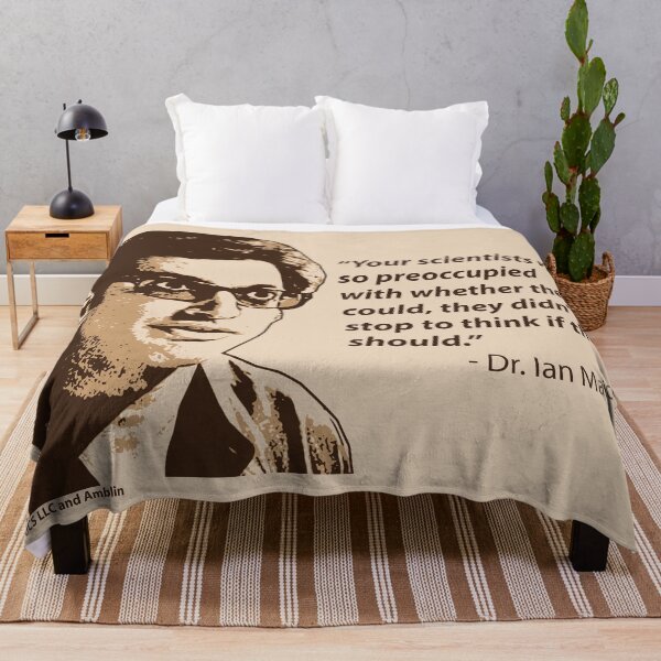 Item preview, Dr. Ian Malcolm Graphic designed and sold by Luhmdesign.