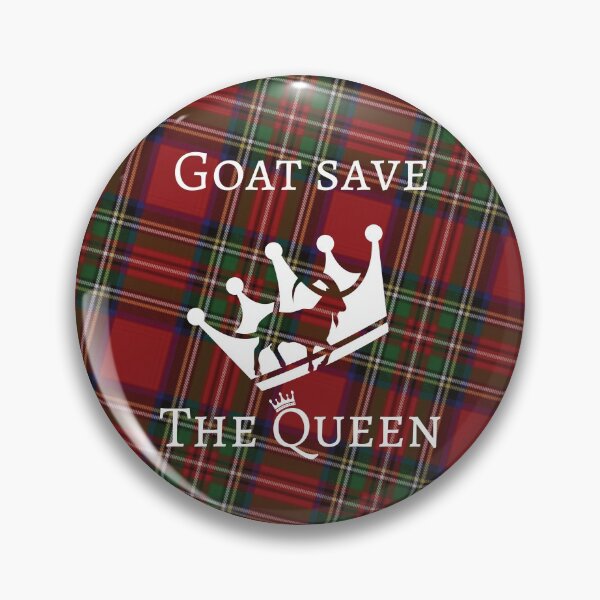 Item preview, goat save the queen 2 designed and sold by vikngDesign.