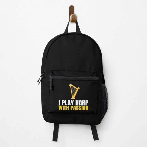 Item preview, Play Harp with Passion Music Instrument designed and sold by MooonTees.