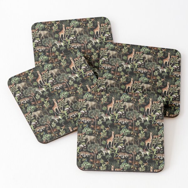 Item preview, Jungle wild animals pattern designed and sold by XBdesigner.