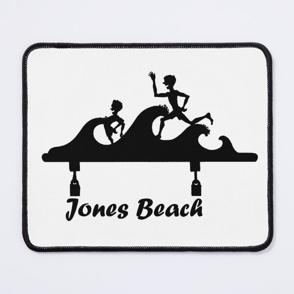 Item preview, Jones Beach Art Deco Sign - Kids in the Surf designed and sold by Mackabee.