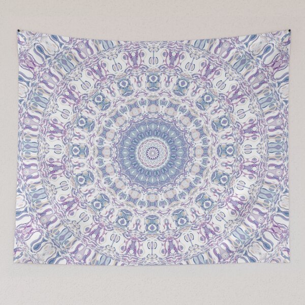 Item preview, Multicolor Mandala designed and sold by Kelly Dietrich Mandala & Fractal Art.