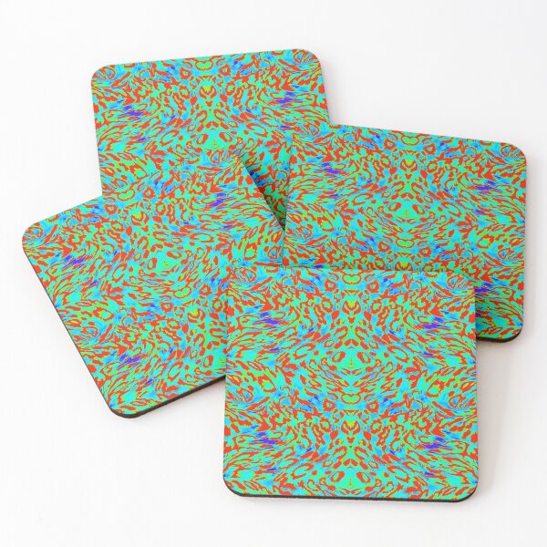 Item preview, Colorful Abstract Psychedelic Afrocentric Ethnic Animal Print Pattern designed and sold by BlackArt Cafe.