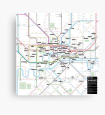 #tagsandthecity / London Canvas Print