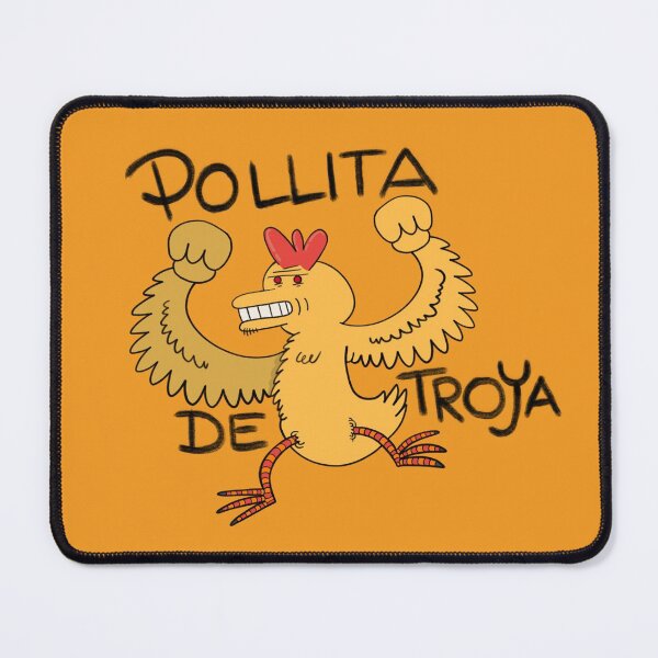 Item preview, TROY'S CHICK AGAINST GODUS designed and sold by mrdelman.