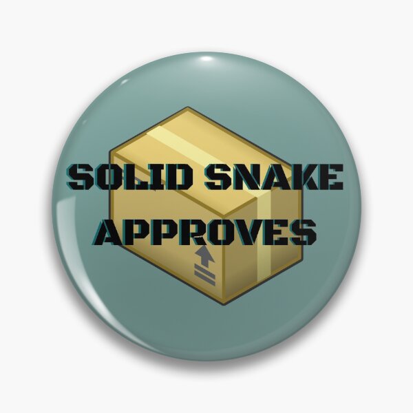 Item preview,  Cool Solid Snake approves quote designed and sold by Phiiilo.