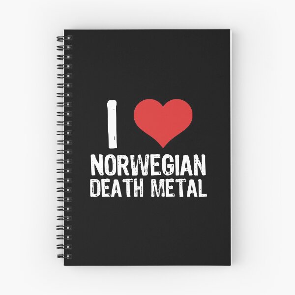 Item preview, I Love Norwegian Death Metal designed and sold by The "I Love Everything" Shop.