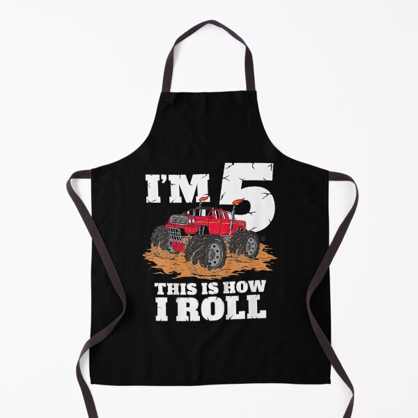 Item preview, Kids Monster Truck 5th Birthday Boy 5 Year Old designed and sold by MivaanshiAhe.