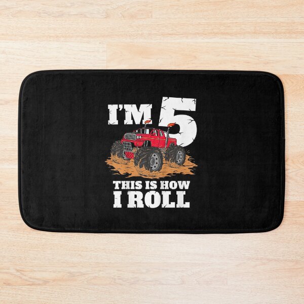 Item preview, Kids Monster Truck 5th Birthday Boy 5 Year Old designed and sold by MivaanshiAhe.
