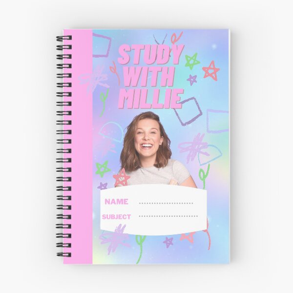 Item preview, Cuaderno Millie Bobby Brown designed and sold by KAIRAAY.