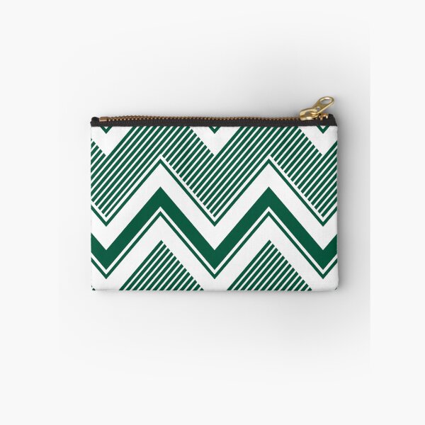 Item preview, Green and white zig zag pattern designed and sold by BLMcreations.