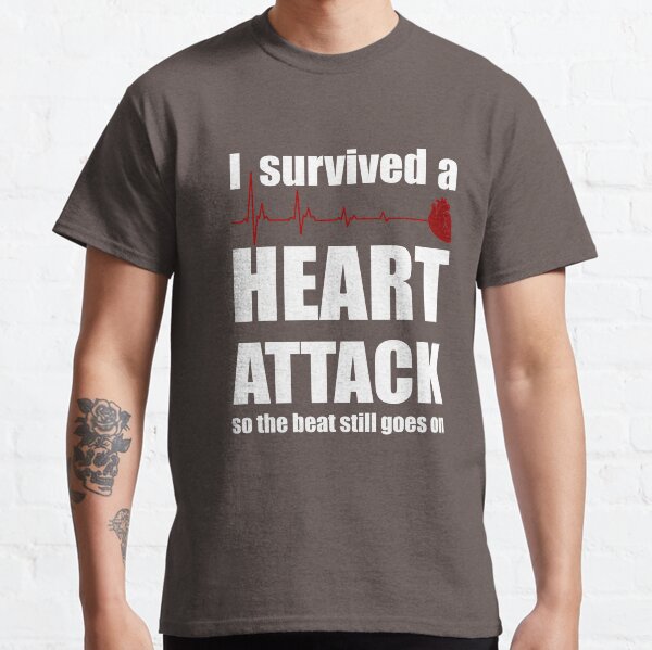 Heart Attack Men's T-Shirts for Sale | Redbubble Heart Attack Men's T-Shirts for Sale | Redbubble