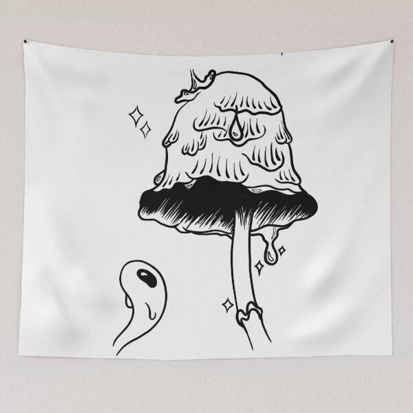 Item preview, Mushroom Ghost designed and sold by SpaceHead-Art.