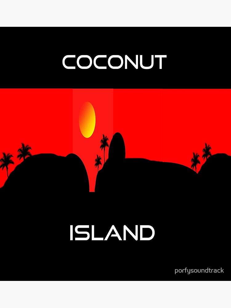 "Coco Island" Poster for Sale by porfysoundtrack Redbubble