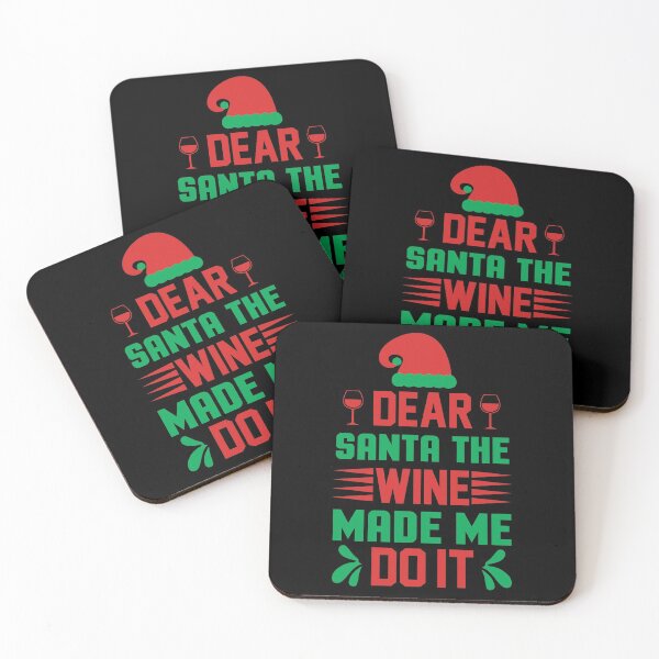 Item preview, Dear Santa The Wine Made Me Do It designed and sold by FurioInc.
