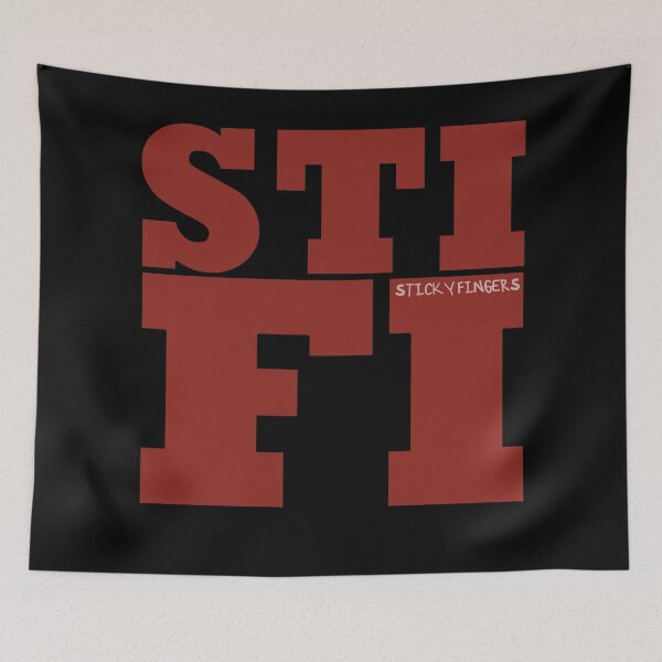 Item preview, Vintage Photograp Sticky Fingers Stifi Graphic For Fan designed and sold by LeoSauer1122.