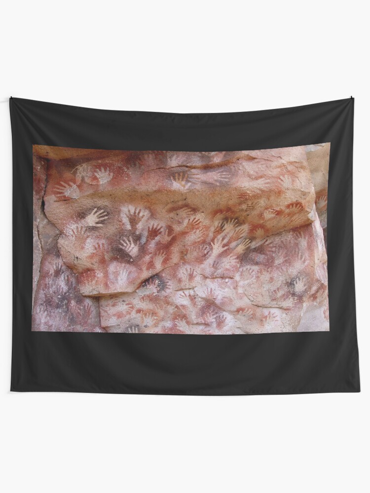 Alternate view of Cave painting, parietal art, paleolithic cave paintings, #Cave, #painting, #parietal, #art, #paleolithic, #paintings, #CavePainting, #ParietalArt, #PaleolithicCavePaintings Tapestry
