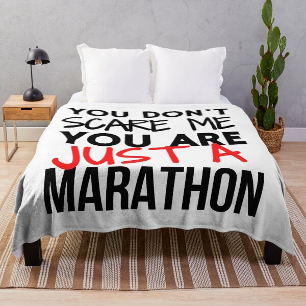 Item preview, You don't scare me you are JUST a marathon designed and sold by TheGreenGoat.