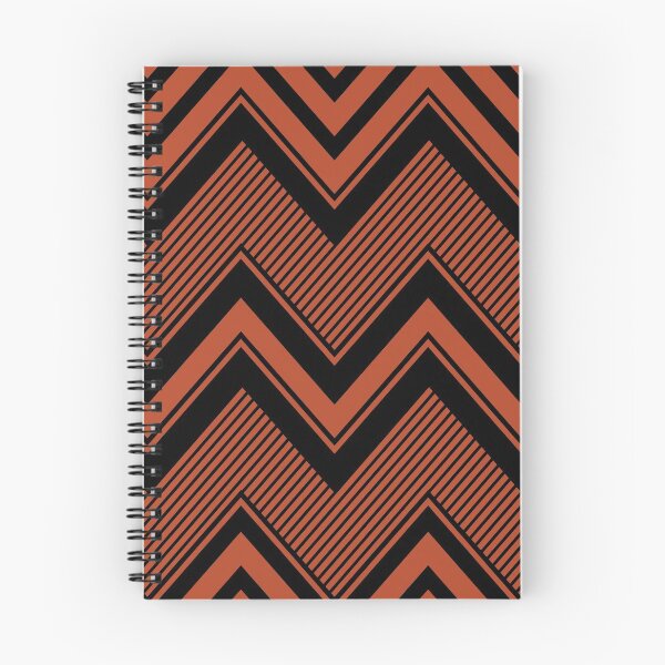 Item preview, Black and orange zig zag pattern designed and sold by BLMcreations.