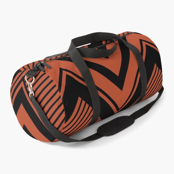 Item preview, Black and orange zig zag pattern designed and sold by BLMcreations.