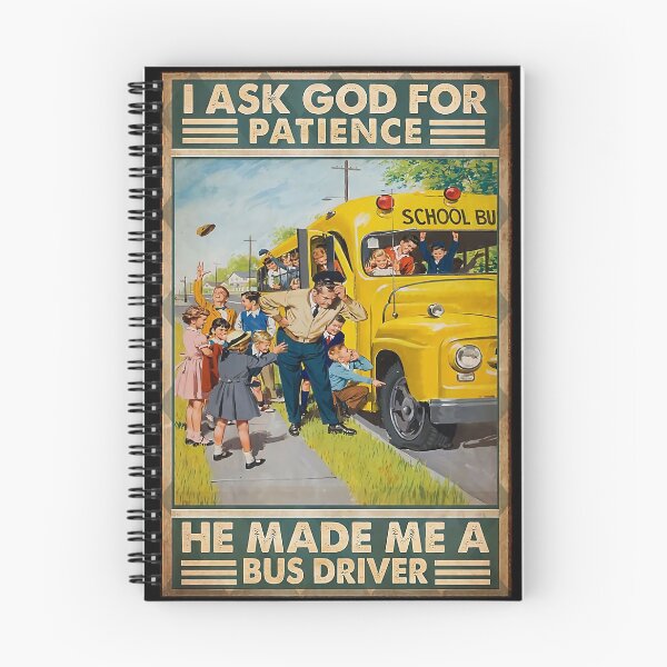 Item preview, I Ask God For Patience He Made Me A Bus Driver designed and sold by ionilla2019.