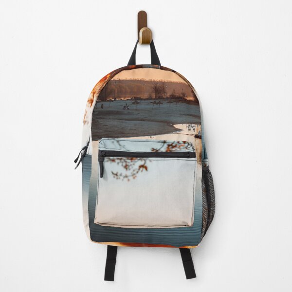 Item preview, SUNSET BEACH LAKESIDE SUN DAWN WATER LAKE REFLECTION LANDSCAPE SNOW designed and sold by MonArtisteSam.