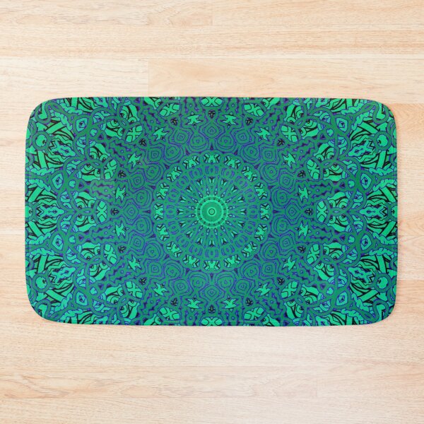 Item preview, Boho Green Mandala  designed and sold by shantilovesart.