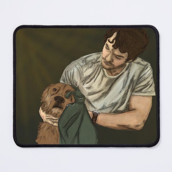 Item preview, man plans dog laughs designed and sold by thebeespatella.