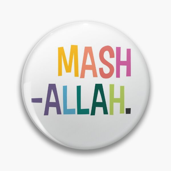 Item preview, Mashallah designed and sold by Pink Pastel Studio.