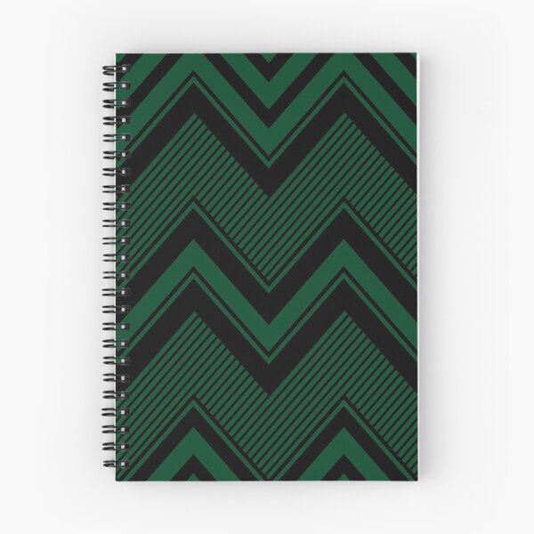 Item preview, Black and green zig zag pattern designed and sold by BLMcreations.