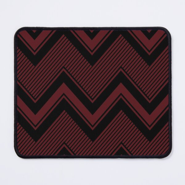 Item preview, Black and red zig zag pattern designed and sold by BLMcreations.