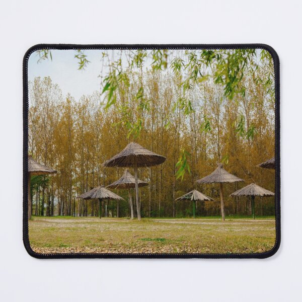 Item preview, AMMOPHILES BEACH RESORT AREA TROPICAL PARASOL TREE WOOD NATURE LEAF SUMMER designed and sold by MonArtisteSam.