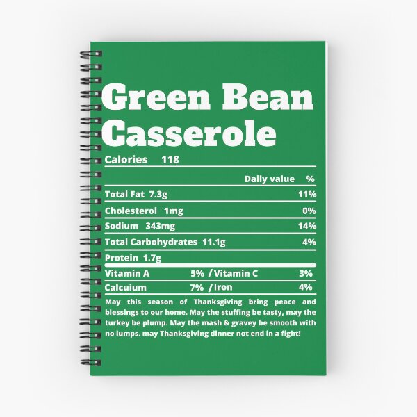 Item preview, Green Bean Casserole Facts Funny Thanksgiving Food designed and sold by MoMasry.