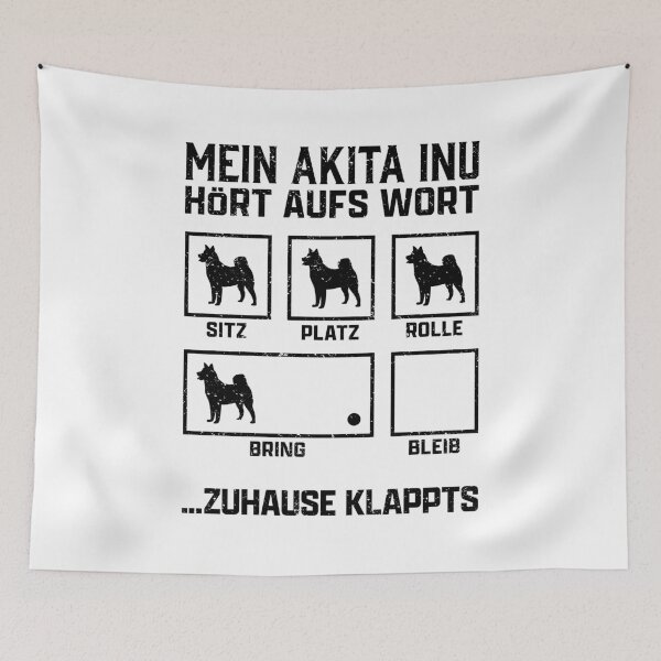 Item preview, Akita Inu Dog Tricks Japanese Dog Gift designed and sold by madgrfx.