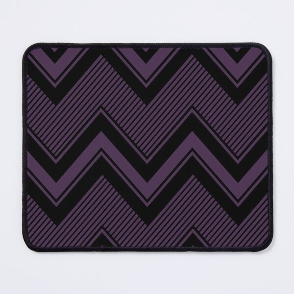 Item preview, Black and purple zig zag pattern designed and sold by BLMcreations.