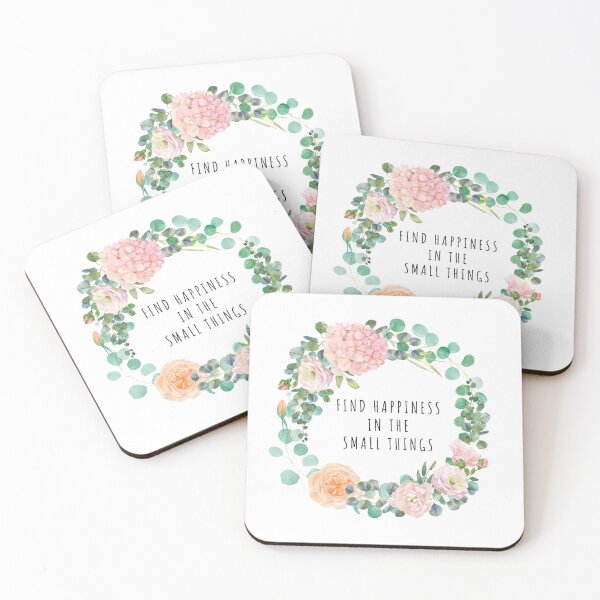 Item preview, FIND HAPPINESS IN THE SMALL THINGS designed and sold by RheaRealm.