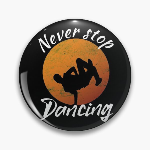 Item preview, Never Stop Dancing Bboy Freeze Against The Moon designed and sold by Valid-Patterns.