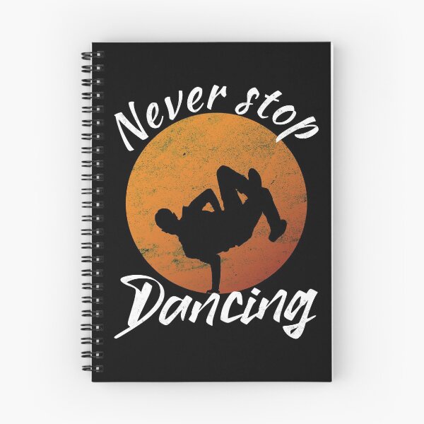 Item preview, Never Stop Dancing Bboy Freeze Against The Moon designed and sold by Valid-Patterns.
