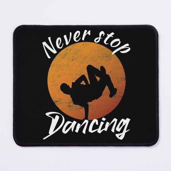 Item preview, Never Stop Dancing Bboy Freeze Against The Moon designed and sold by Valid-Patterns.