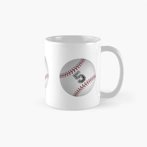 Item preview, Baseball ball number 5, five designed and sold by TheCultStuff.