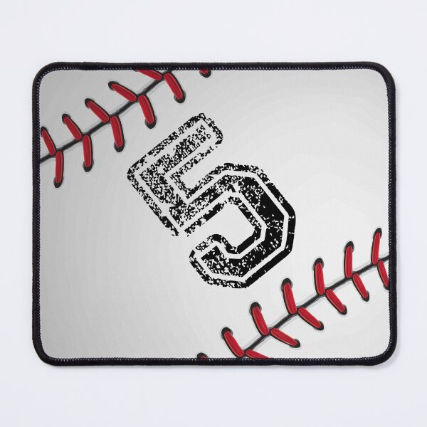 Item preview, Baseball ball number 5, five designed and sold by TheCultStuff.
