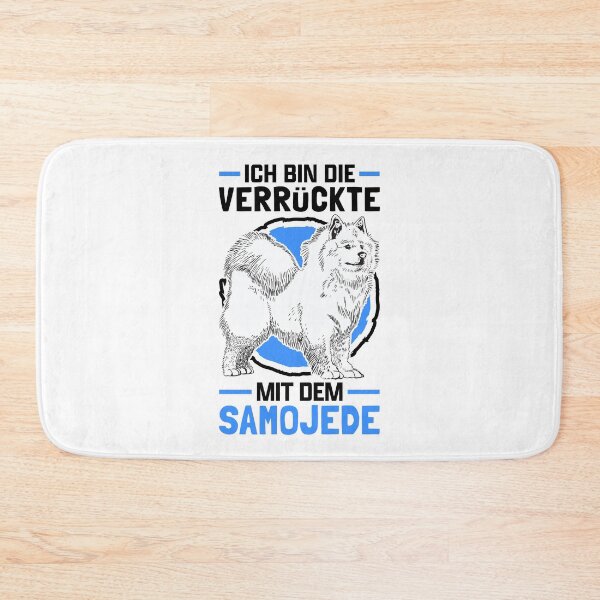 Item preview, Samoyed Crazy Sled Dog Samoyed Spitz designed and sold by madgrfx.