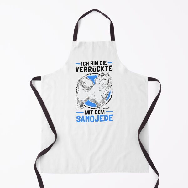 Item preview, Samoyed Crazy Sled Dog Samoyed Spitz designed and sold by madgrfx.