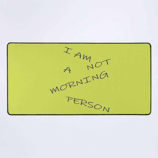 Item preview, i am not a morning person designed and sold by omy-jozef.
