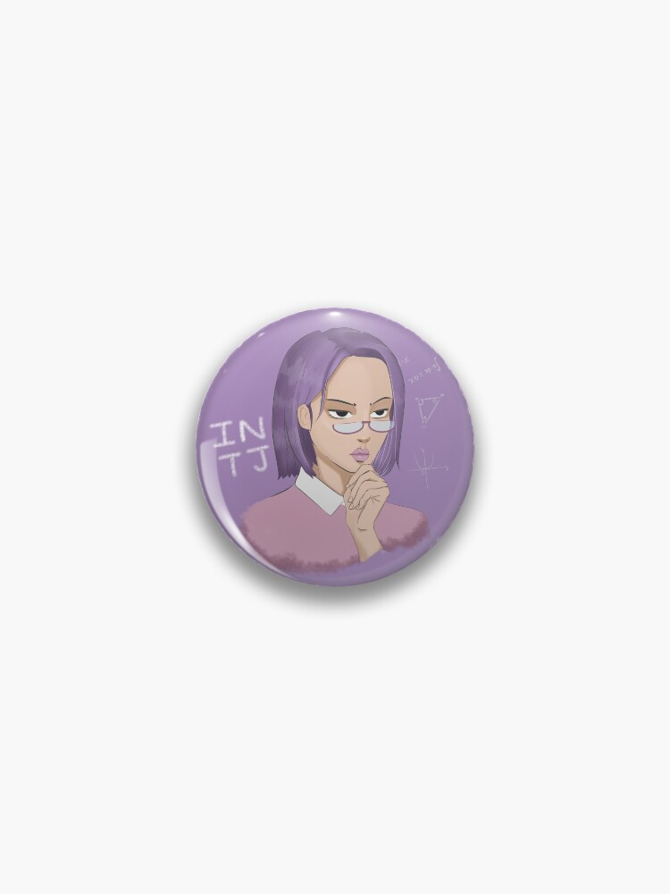 Mbti Series Badges 16 Personalities Ladies Pin Women Brooch Anime