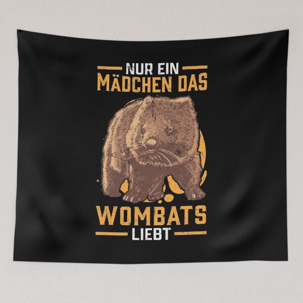 Item preview, Wombat girl marsupial Australia travel designed and sold by madgrfx.